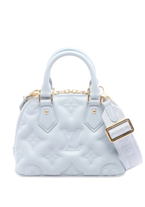 Louis Vuitton Pre-Owned 2021-2025 Monogram Calfskin Bubblegram Alma BB satchel - Blue