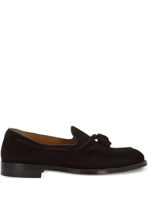 Doucal's suede loafers - Brown