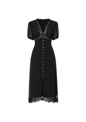 Sea Melody midi dress - Black