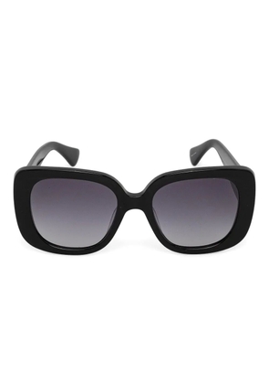 Kurt Geiger London eye-embellished square-frame sunglasses - Black