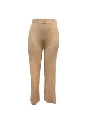 Maje elasticated-waistband trousers - Neutrals