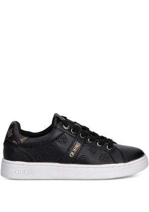 GUESS USA Britz 4G logo-embossed sneakers - Black