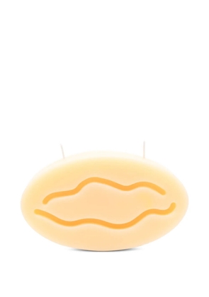 CARNE BOLLENTE oval-shaped candle - Yellow