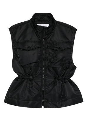 Cecilie Bahnsen Bree gilet - Black