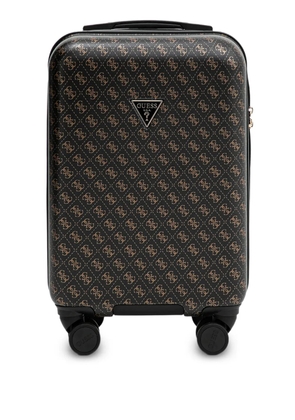 GUESS USA Jesco monogram suitcase - Black