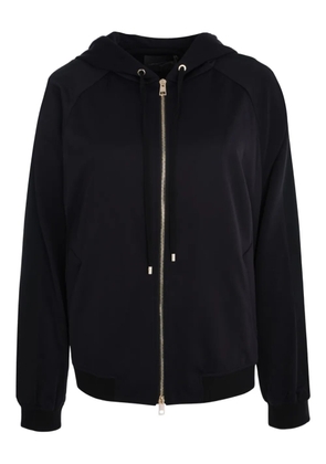 Lorena Antoniazzi star-embellished hooded sweatshirt - Black