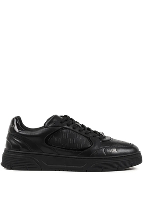 Karl Lagerfeld KOURTNEY embossed-logo sneakers - Black