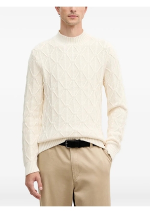 Joop! Floriano knitted sweater - Neutrals