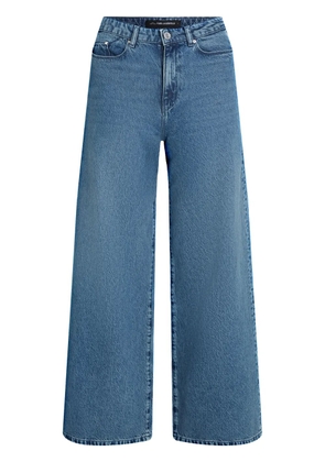 Karl Lagerfeld mid-rise wide-leg jeans - Blue