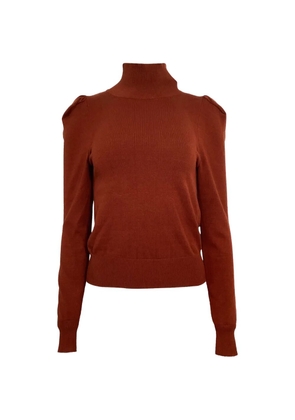Caroline Constas Ivy high-neck top - Brown