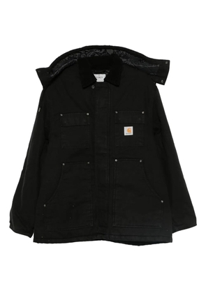 Carhartt WIP hooded cotton jacket - Black