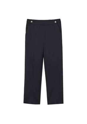 TWINSET high-waisted cigarette trousers - Blue