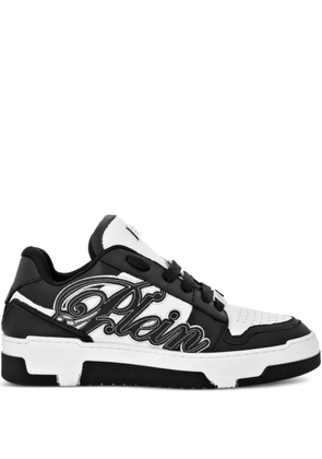 Philipp Plein logo-patch sneakers - White