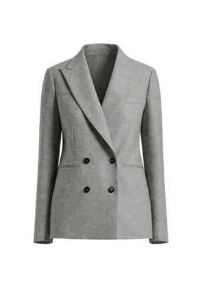 Peserico pocket double-breasted blazer - Grey