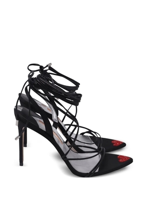 Sophia Webster Amora strappy heart-detail sandals - Black