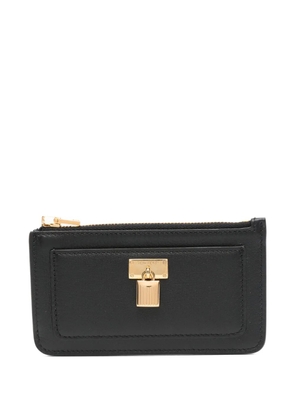 TOM FORD padlock-detail card holder - Black