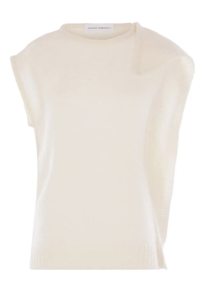 Niccolò Pasqualetti asymmetric draped jumper - Neutrals