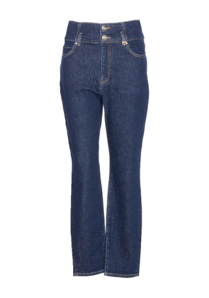 PINKO high-waisted button jeans - Blue