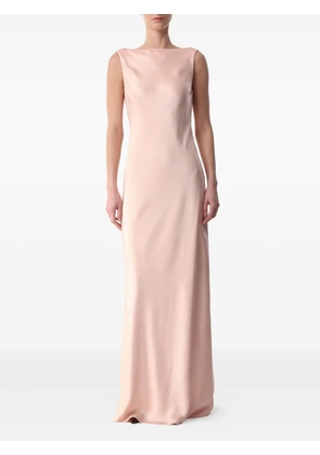 Jason Wu Collection boat-neck low-back gown - Pink
