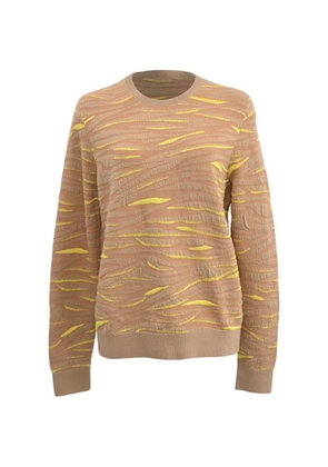 Stella McCartney Pre-Owned animal-pattern crew-neck sweater - Neutrals