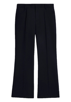 AMI Paris cropped flared trousers - Black