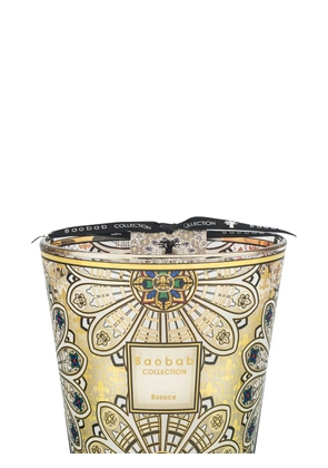Baobab Collection Rosace candle (16cm) - Neutrals