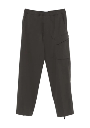 Stone Island elastic-waistband trousers - Grey