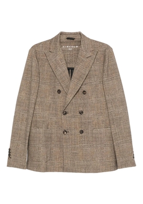 Circolo 1901 double-breasted blazer - Brown