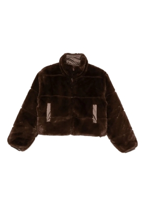 Save The Duck reversible faux-fur jacket - Brown