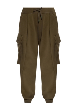 DSQUARED2 pleated-front cargo trousers - Green