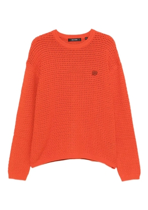 Daily Paper pointelle-knit jumper - Orange
