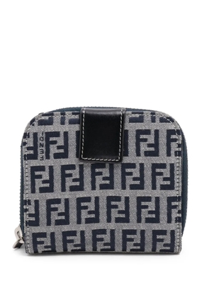 Fendi Pre-Owned 1990-2000 Zucchino wallet - Blue