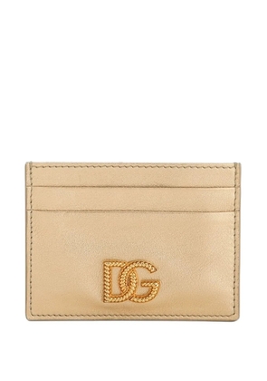 Dolce & Gabbana logo cardholder - Gold