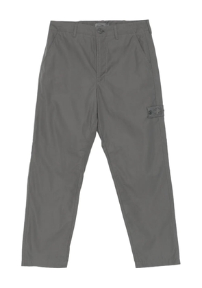 Stone Island waterproof cotton trousers - Grey