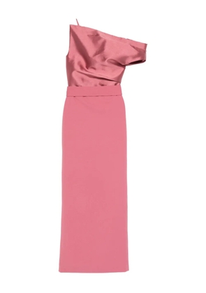 Solace London Magda one-shoulder maxi dress - Pink