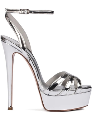 Le Silla 140mm Lola platform sandals - Silver
