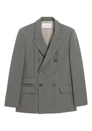 AMI Paris double-breasted blazer - Grey