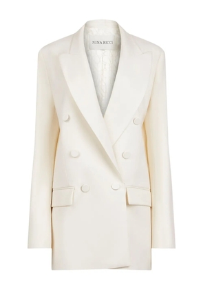 Nina Ricci double-breasted blazer - White