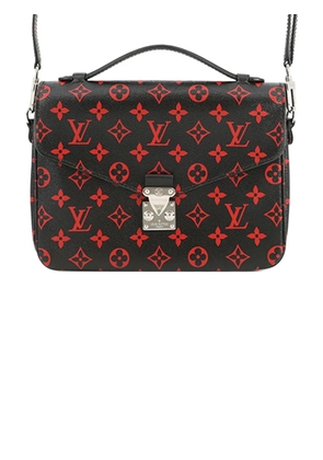 Louis Vuitton Pre-Owned 2017 Monogram Infrarouge Pochette Metis satchel - Black