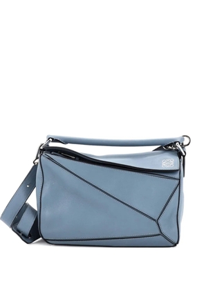 Loewe Pre-Owned Puzzle Bag Leather Small satchel - Blue