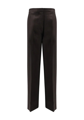Lardini flat-front trousers - Black