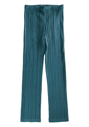 Pleats Please Issey Miyake pleated trousers - Blue
