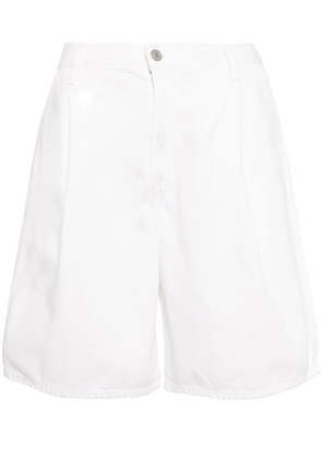 AGOLDE Ellis wide-leg shorts - White