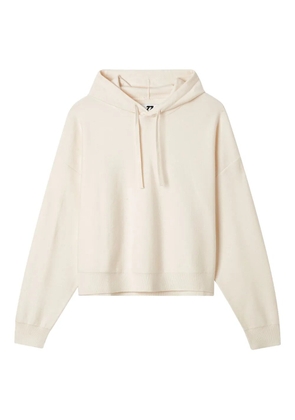 izzue drawstring hoodie - Neutrals