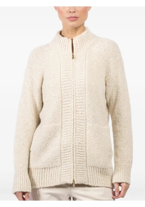 Eleventy zip pocket knitwear - Neutrals