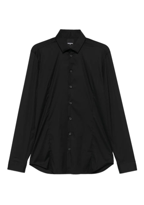 Patrizia Pepe slim-fit poplin shirt - Black