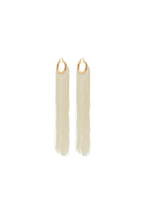 Jil Sander hoops fringe earrings - Gold