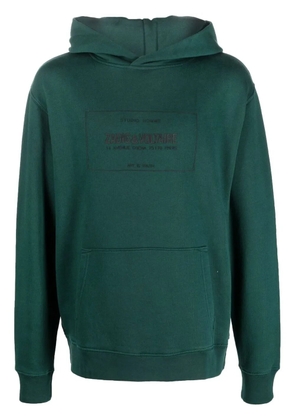 Zadig&Voltaire logo-print hoodie - Green