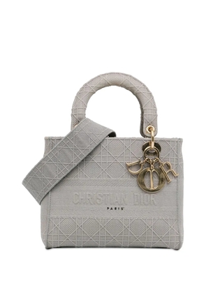 Christian Dior Pre-Owned 2020 Medium Cannage Lady D-Lite satchel - Grey
