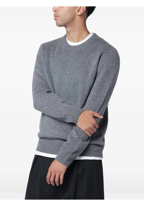 Soft Goat crew-neck jumper - Grey